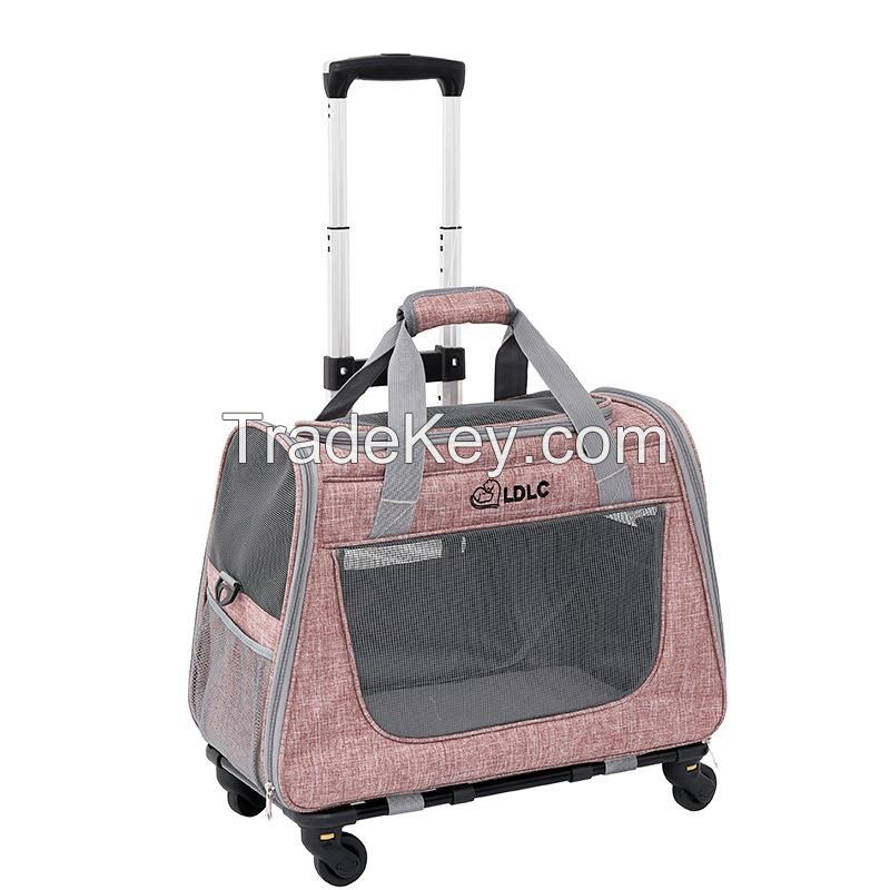 Pet Carrier Backpack With Wheels