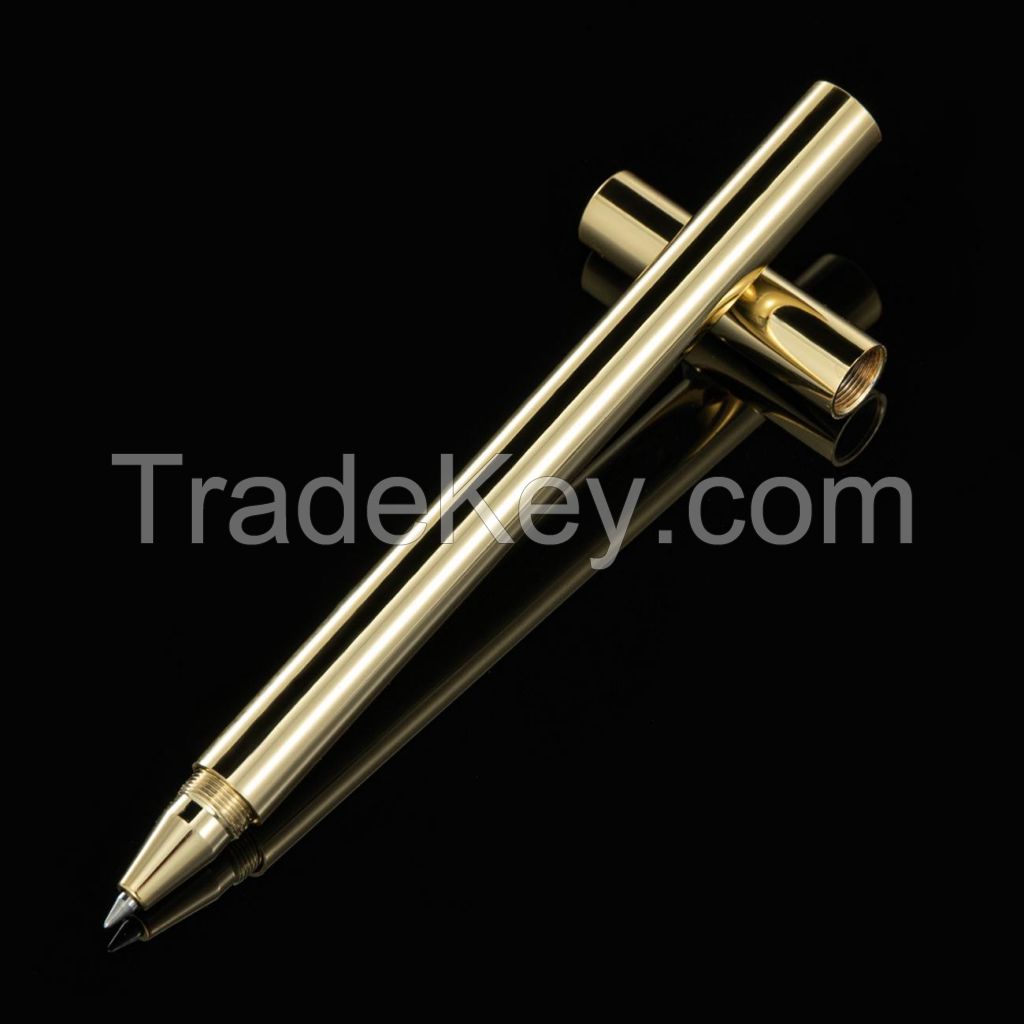 Business Electroplated Copper Gel Pen