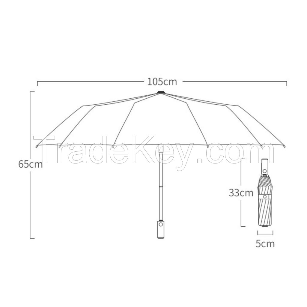 Portable Automatic Folding Umbrella