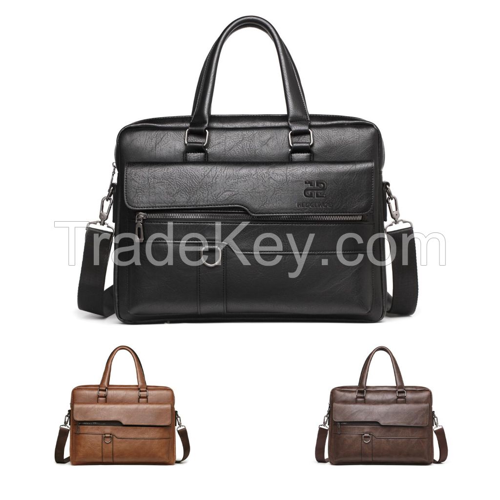 Men&#039;s PU Leather Messenger Bag