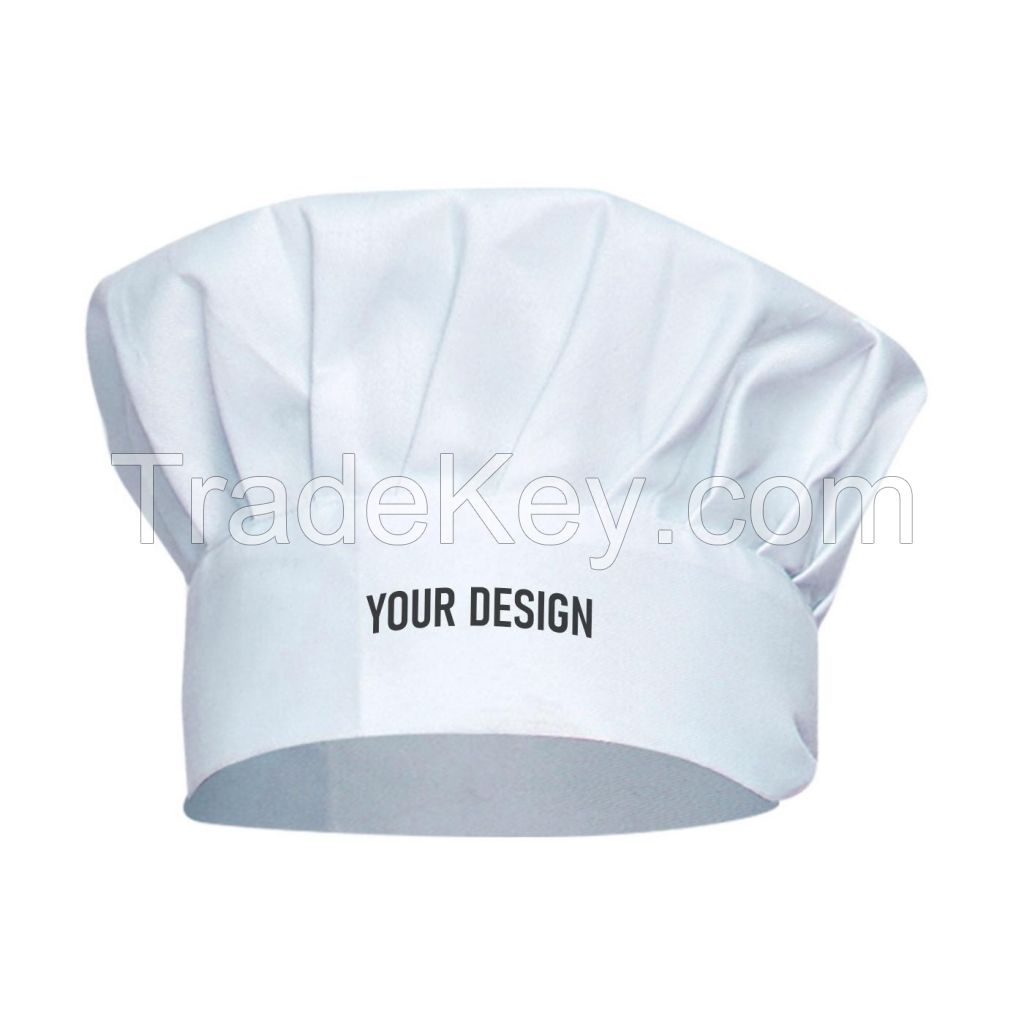 Chef Hat Adults Adjustable Elastic Band