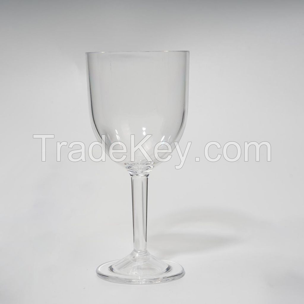 12 oz. Custom PC Plastic Wine Glass