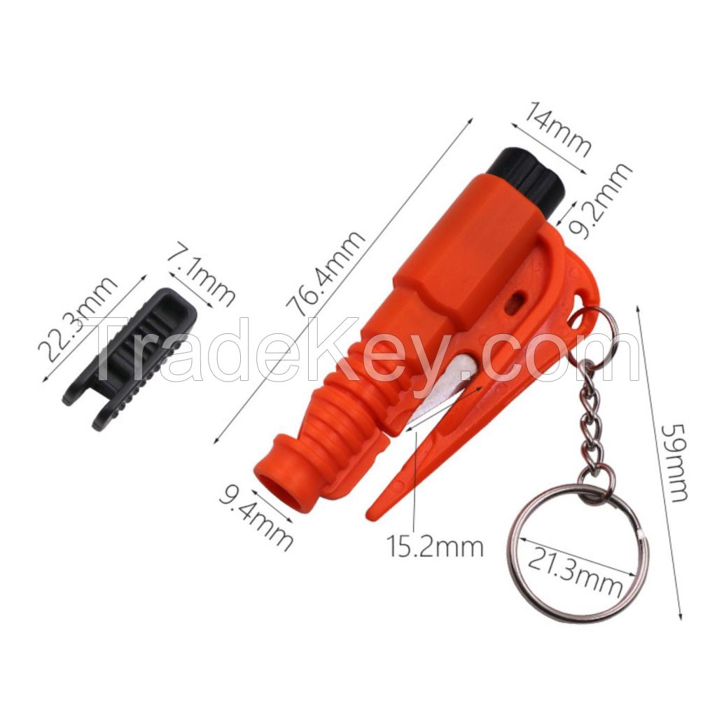 Window Breaker Key Ring