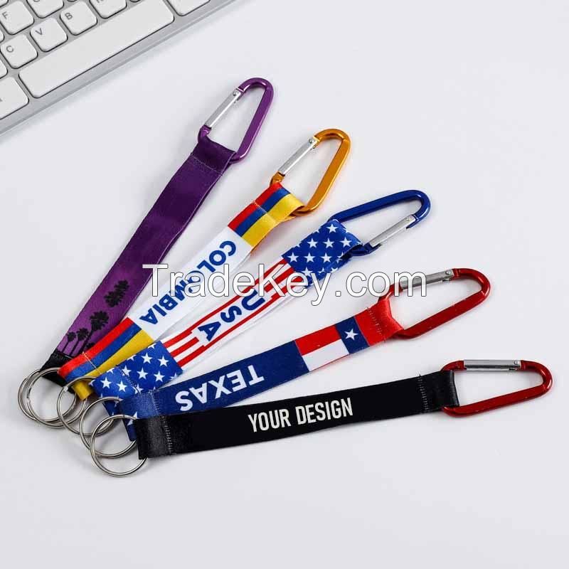 Carabiner keychain With Strap