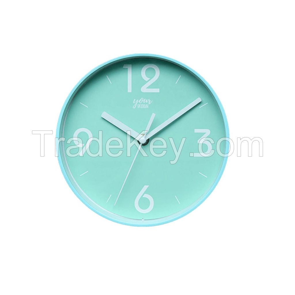 Custom Modern Silent Kids Quartz Wall Clock