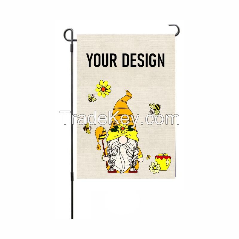 Double Sided Garden Flag