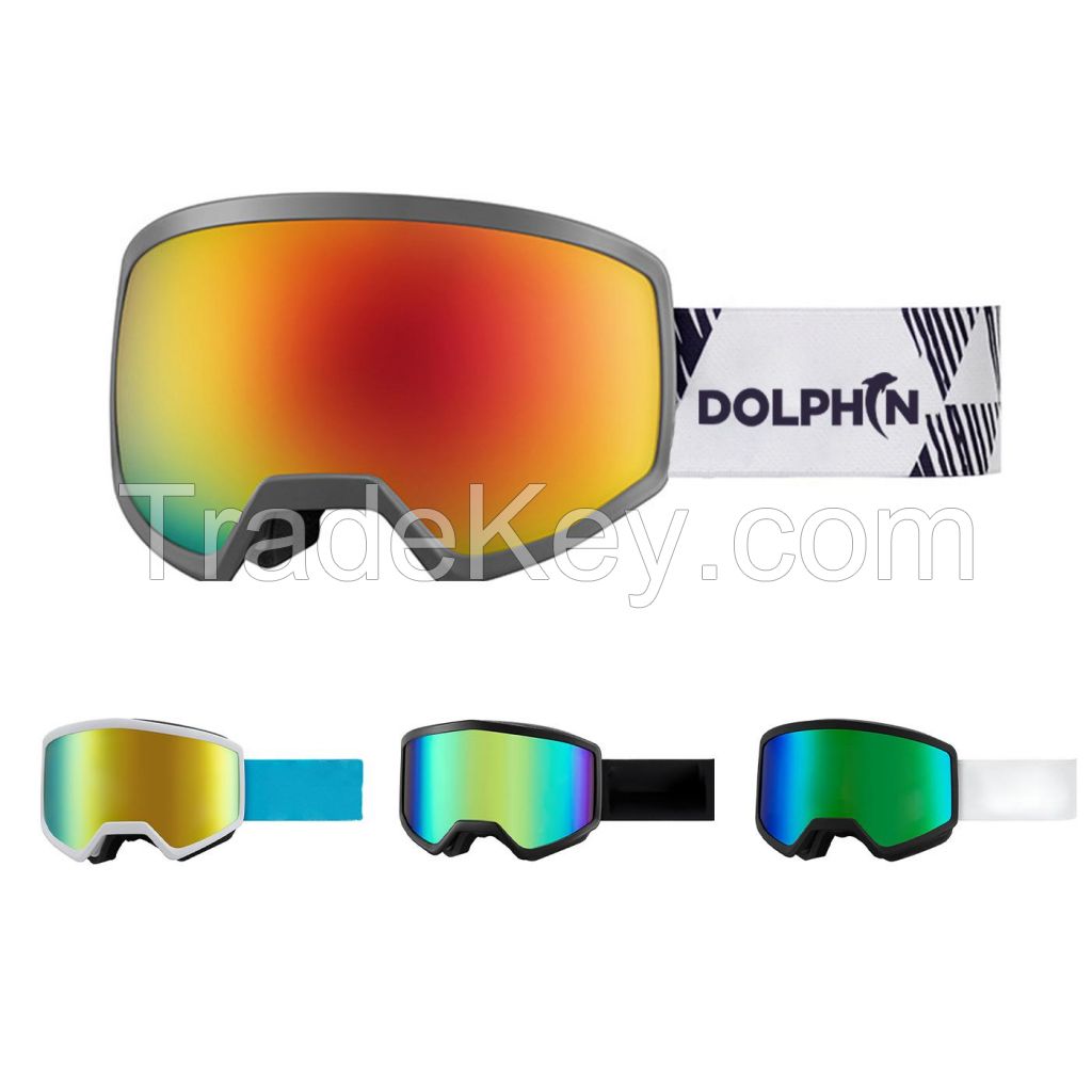 Wide Field of View Double layer Ski Goggles