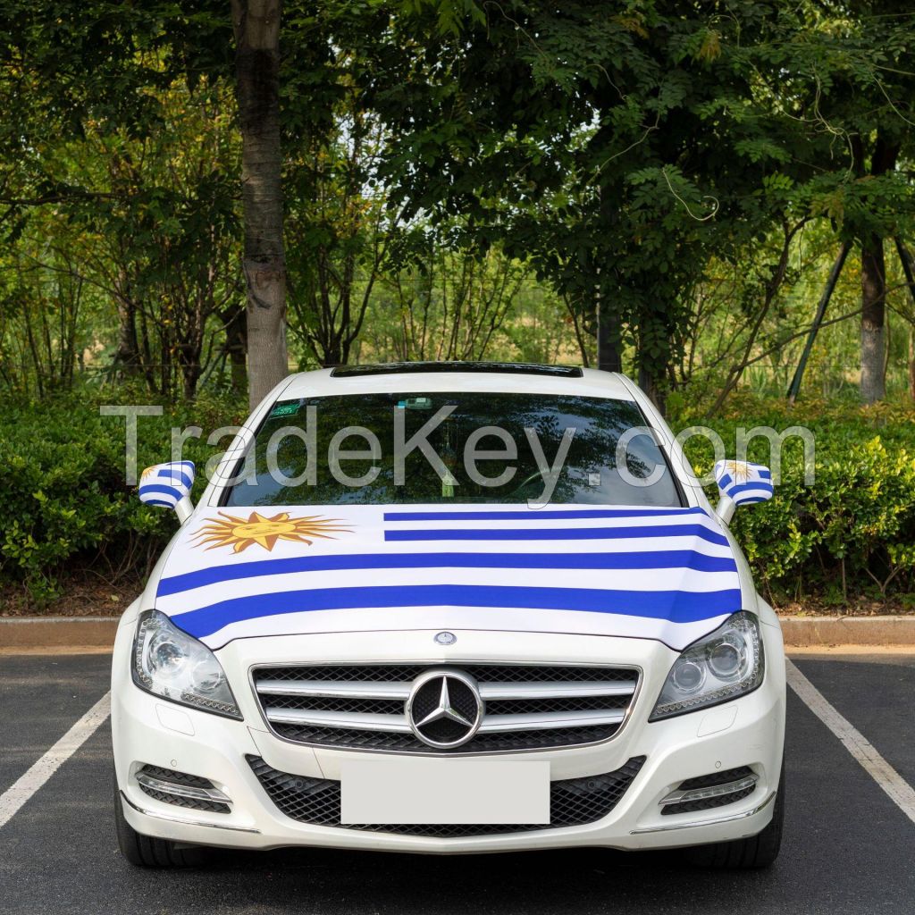 Car Hood Cover Flag