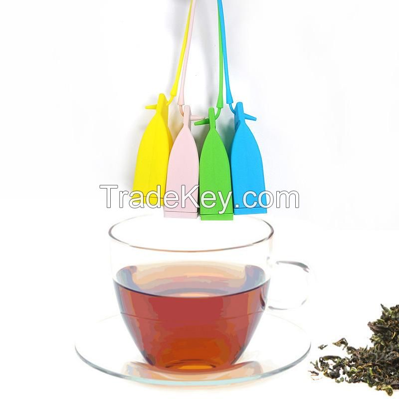 Silicone Bag Shaped Tea Infuser Strainer