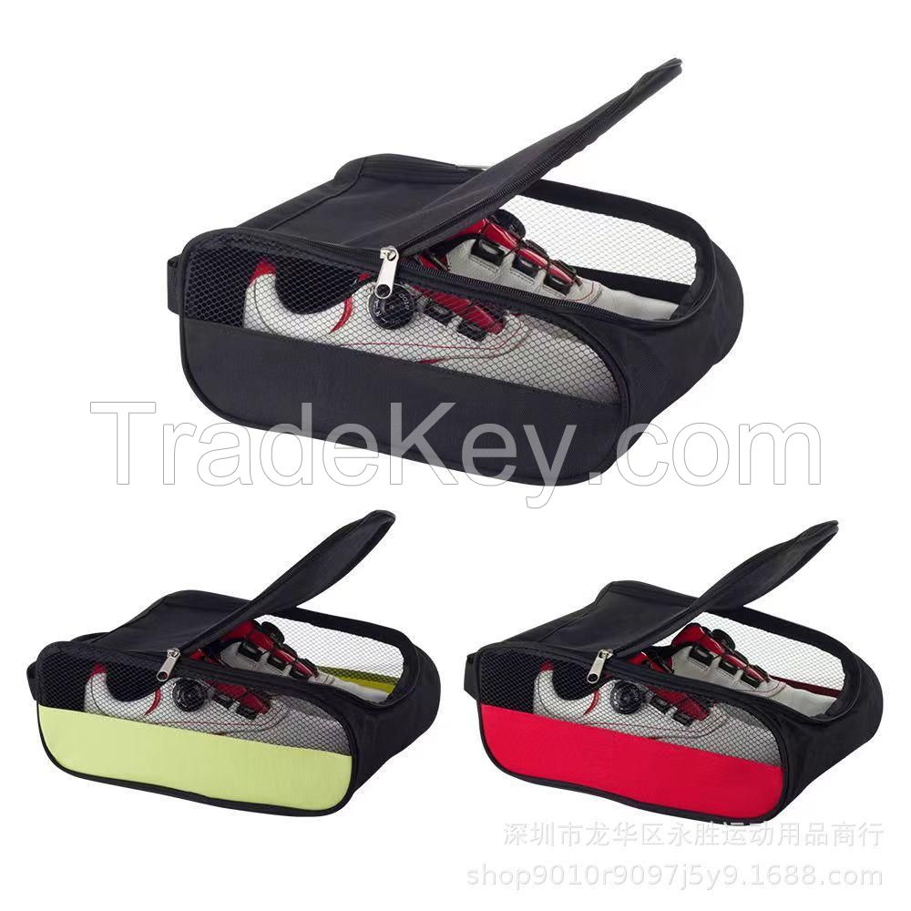 Portable Zippered Golf Shoe Bag