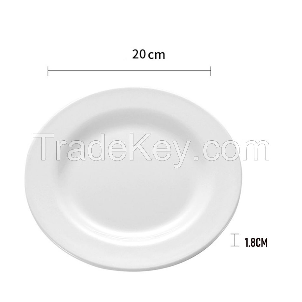 8 Inch Round Luncheon Plate