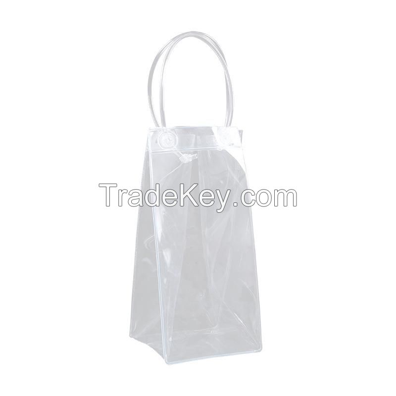 PVC Plastic Wine Gift Bag