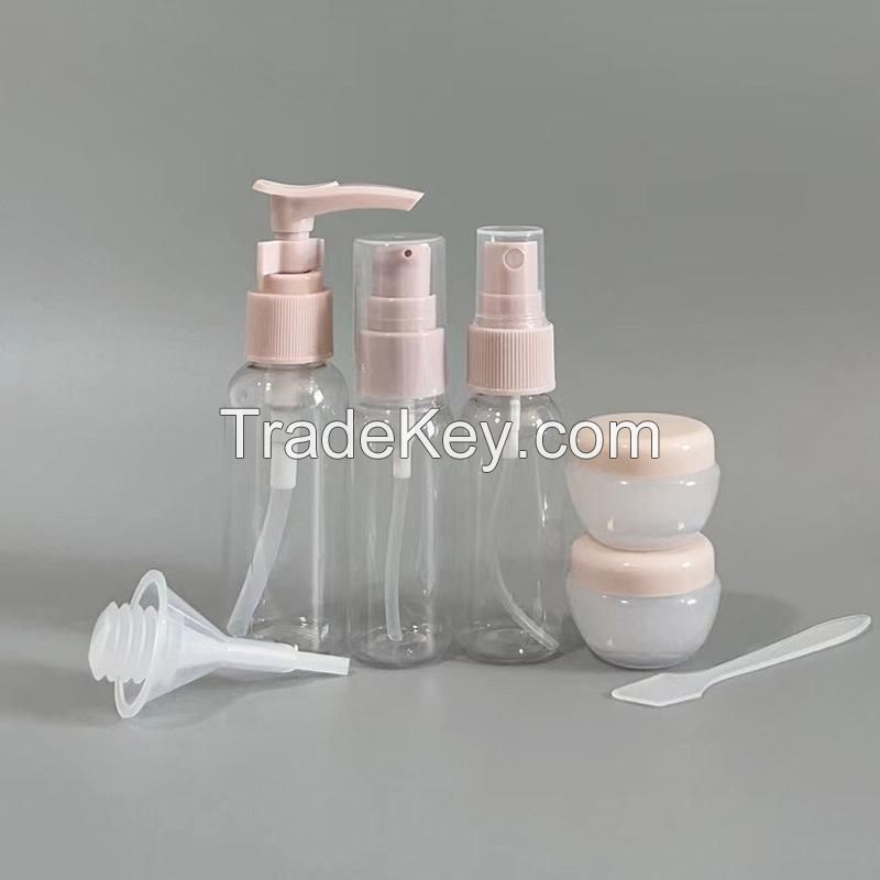 Clear Travel Bottles Set