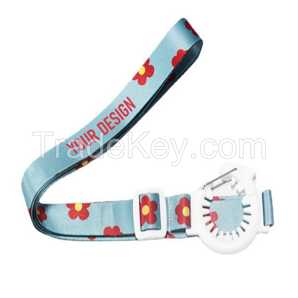 Polyester Water Bottle Holder Lanyard