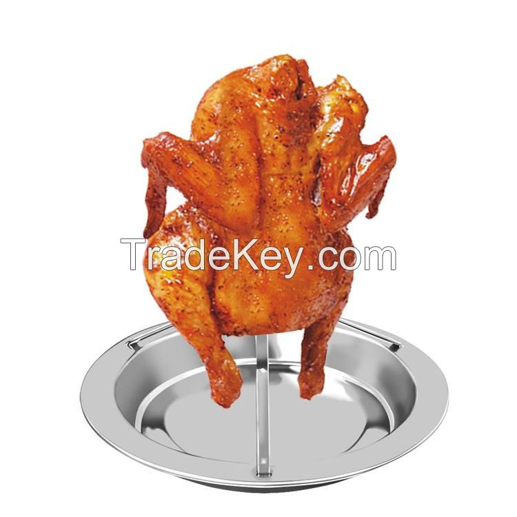 Chicken Roaster Rack With Tray