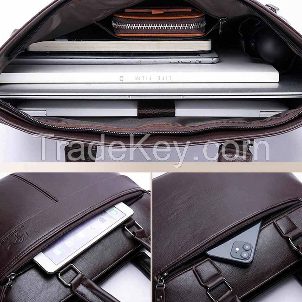 PU Briefcases Business Handbag