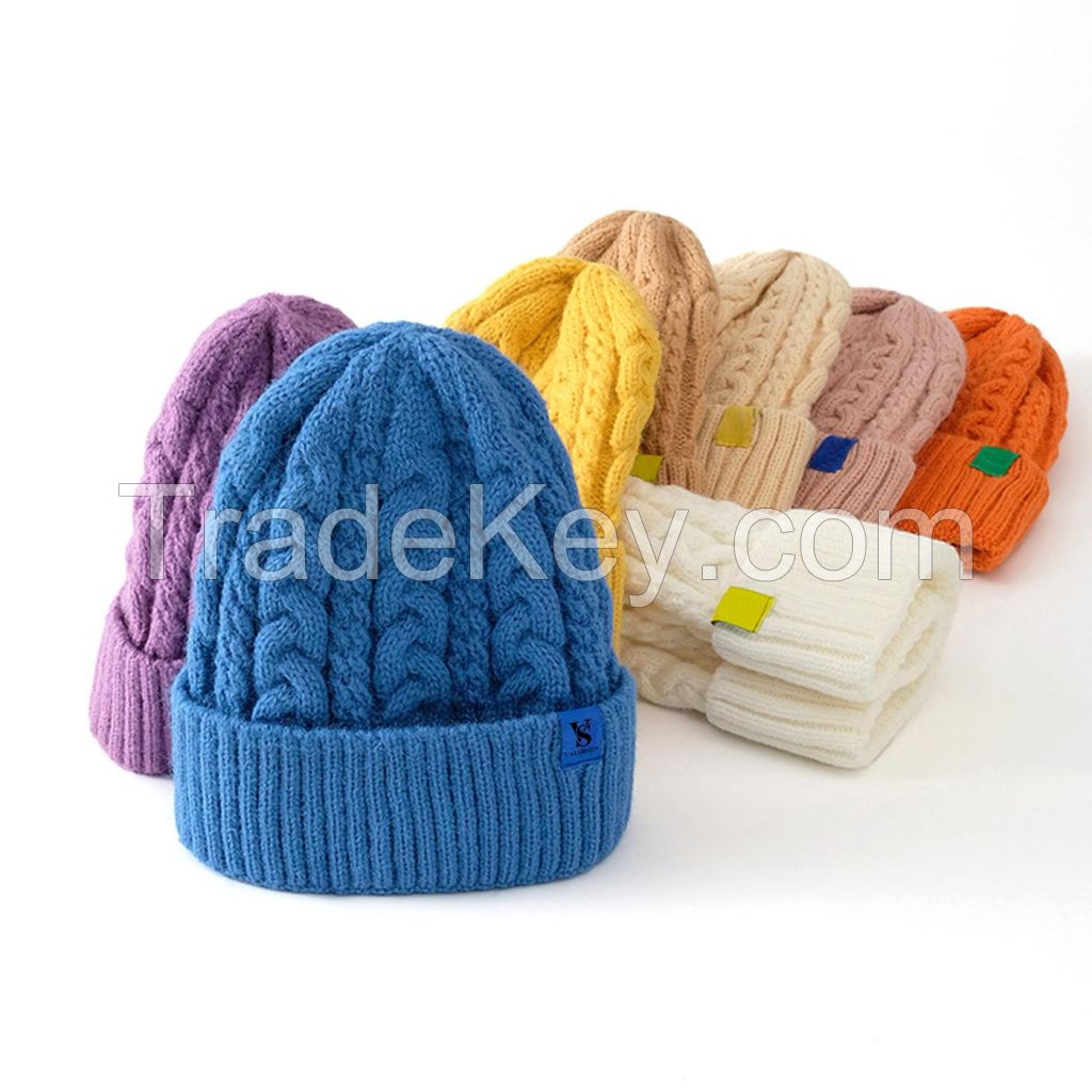 Adult Cable Knit Beanie