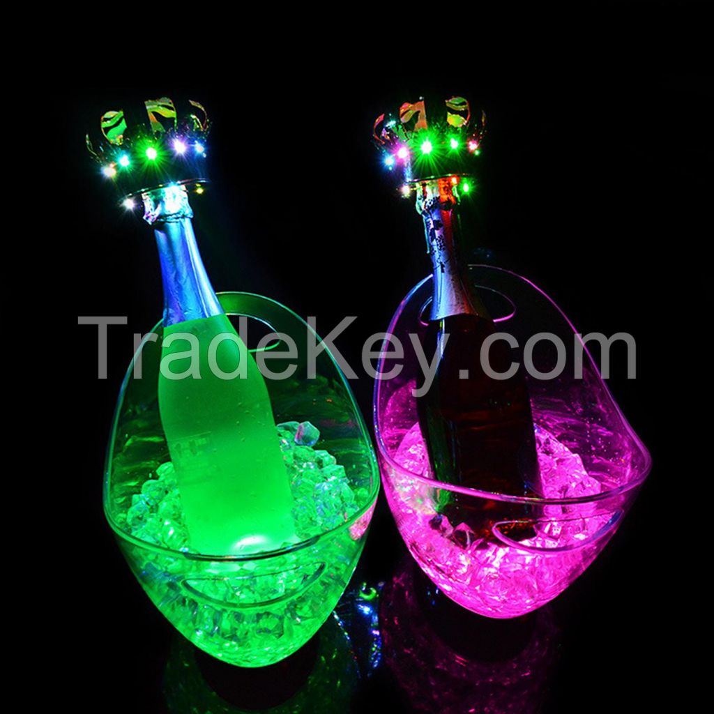 LED Ice Bucket With Handles