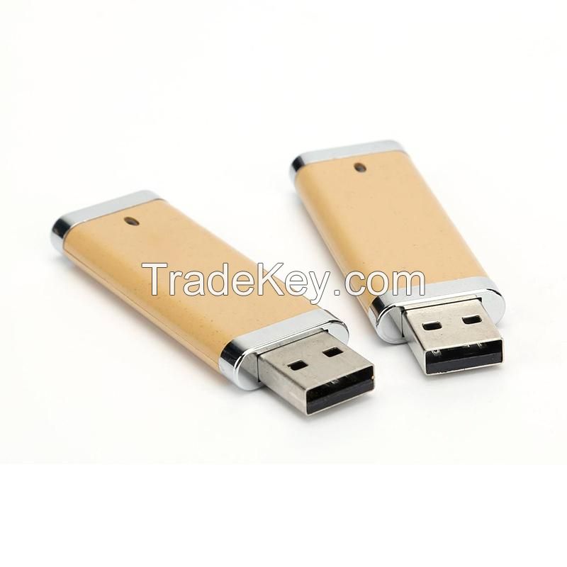 32GB Lighter Shape Wheat Straw USB Flash Drive