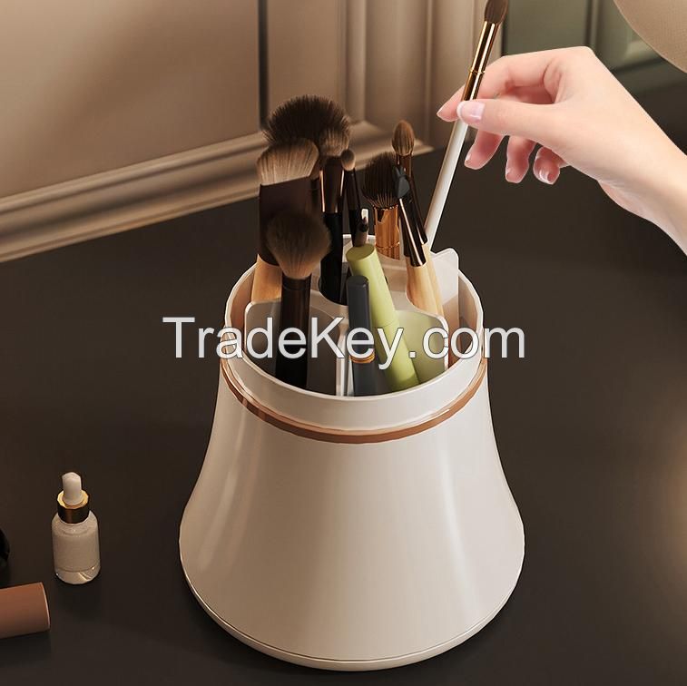 Rotating Makeup Brush Holder