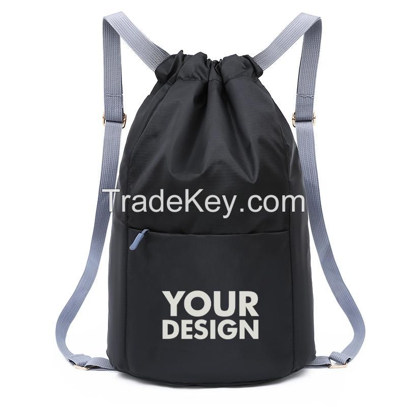 Large Capacity Drawstring Sports Backpack