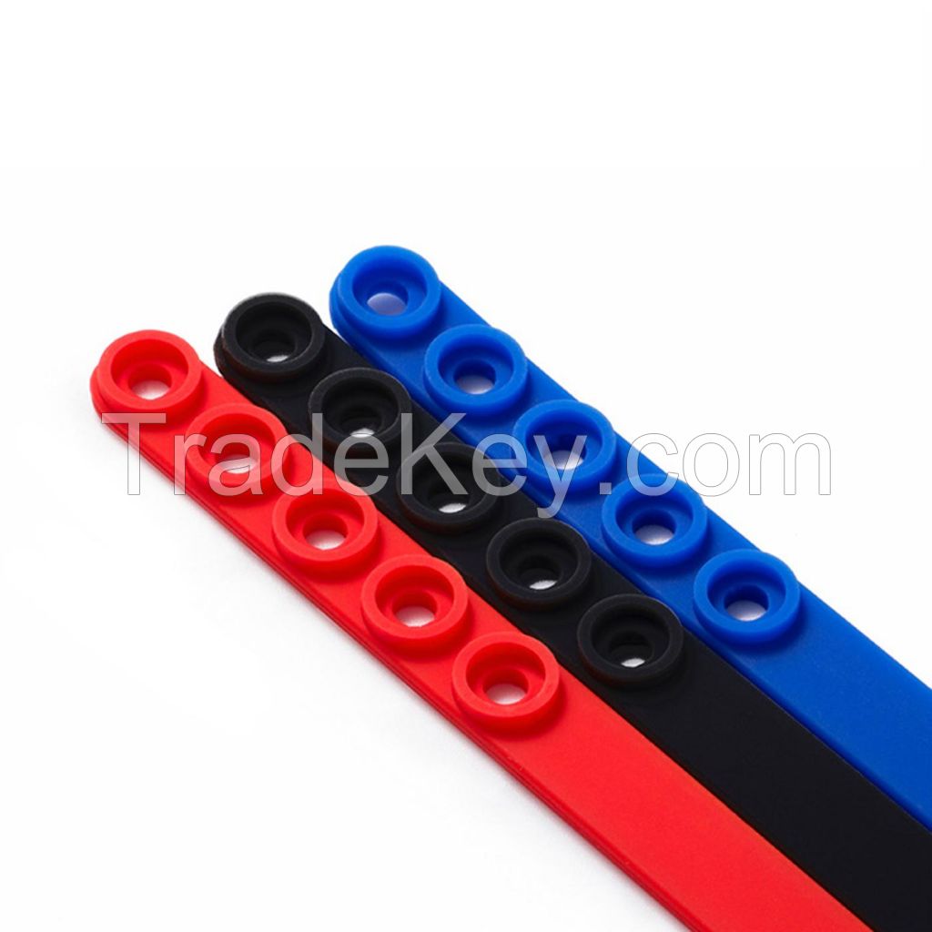 Custom Adjustable Silicone Wristband