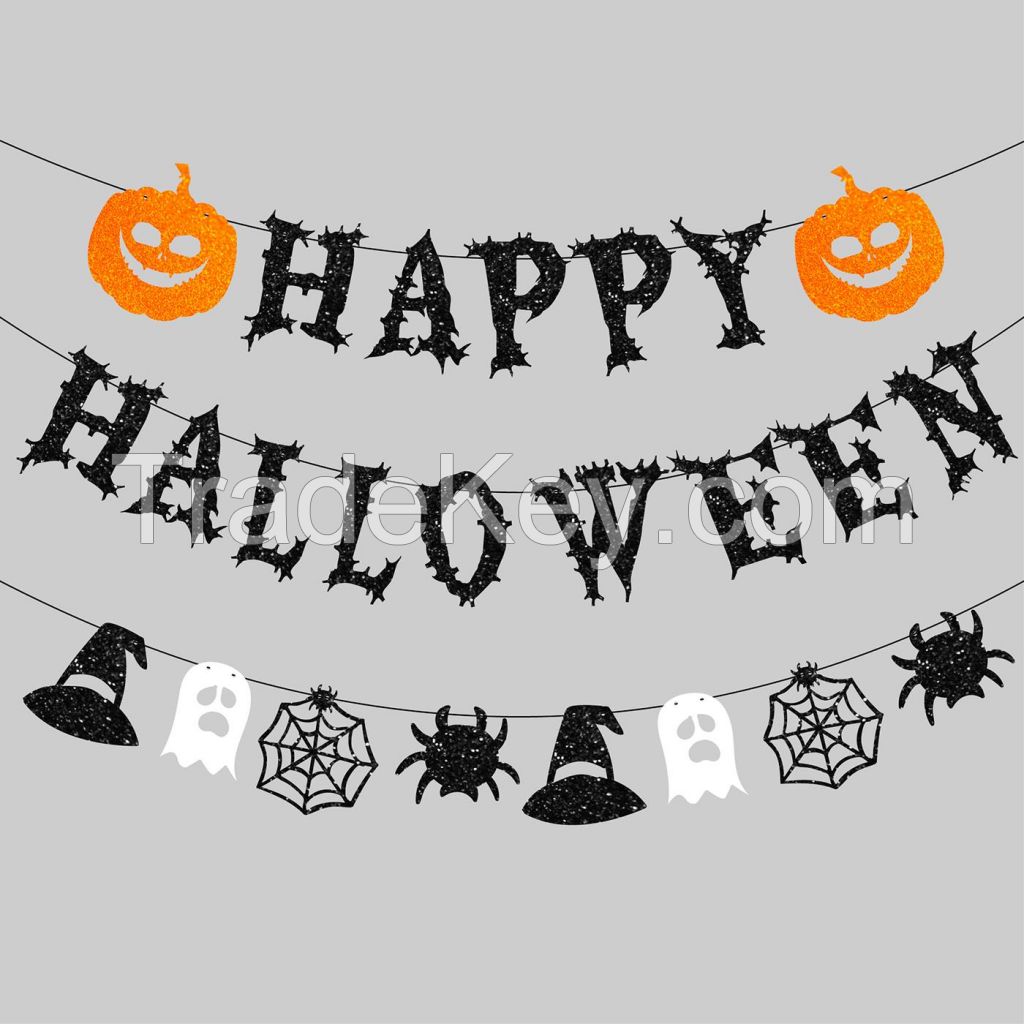 Halloween Party Decoration Banner