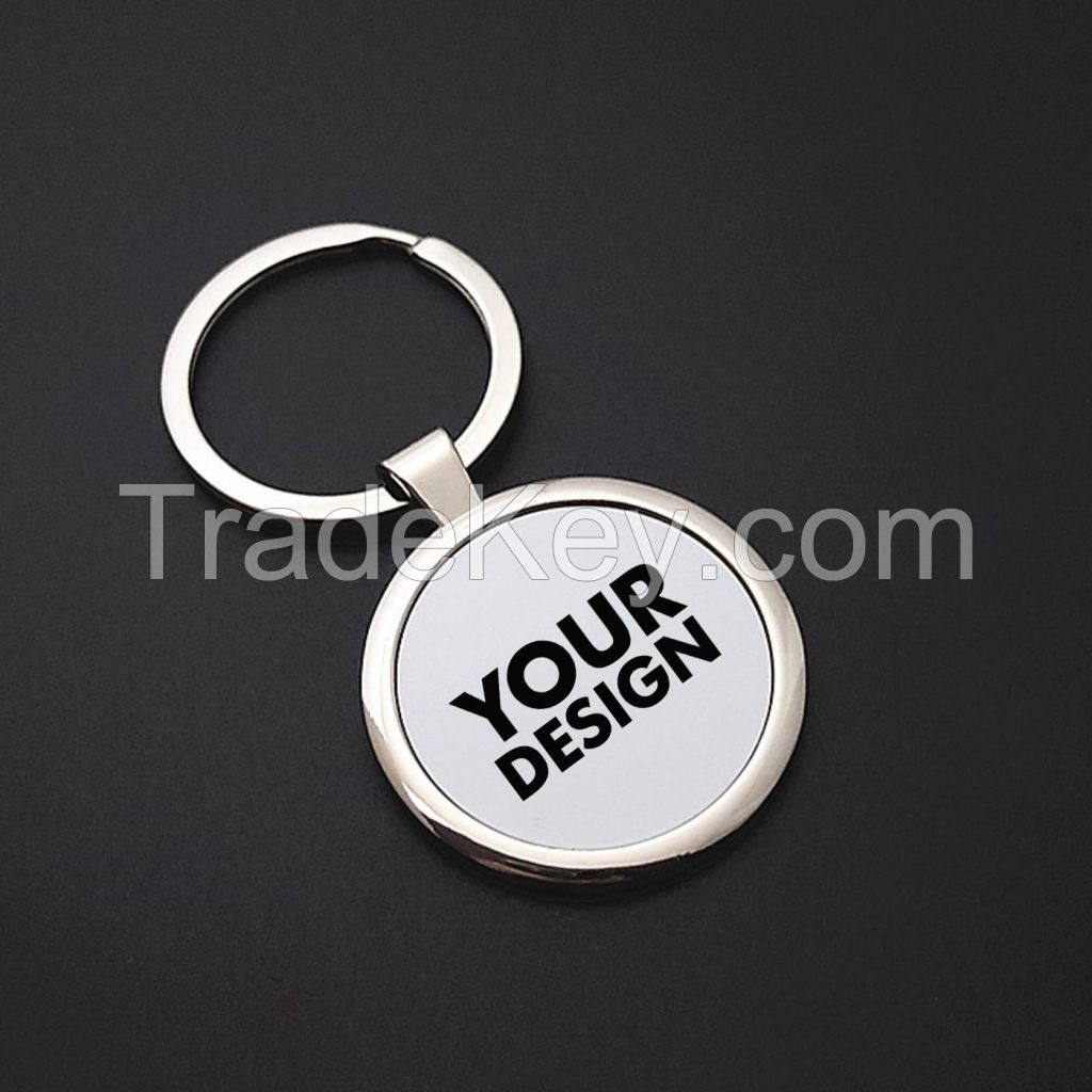 Personalized Metal Blank Keychain