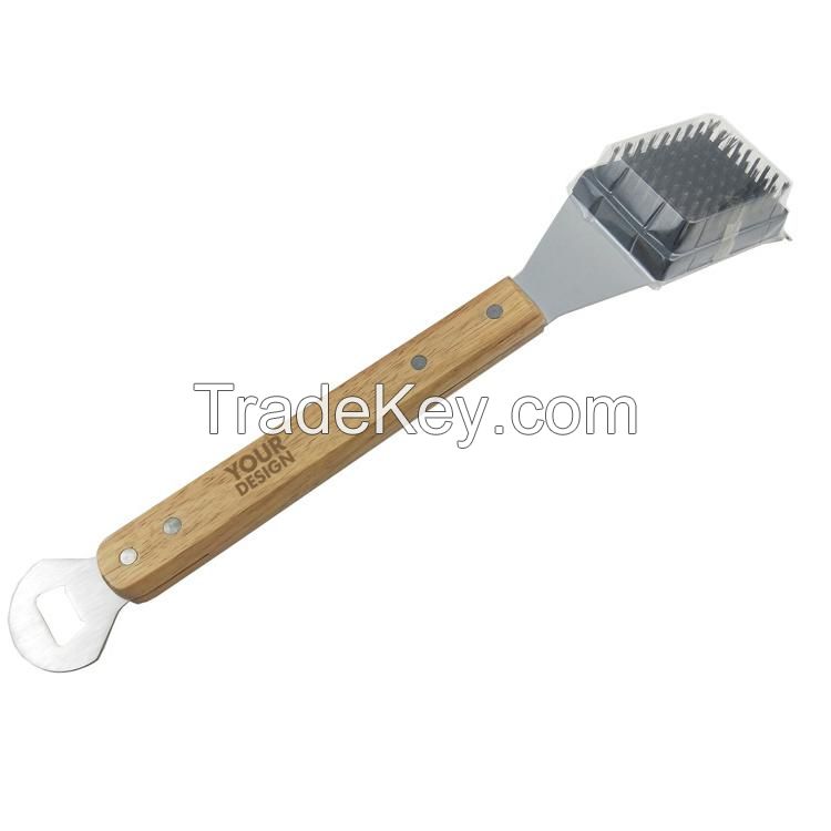 BBQ Aid Grill Brush And Scraper