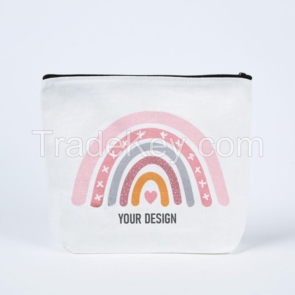 Canvas Cosmetic Pouch