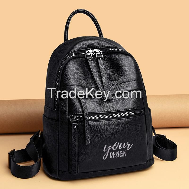Genuine Leather Backpack