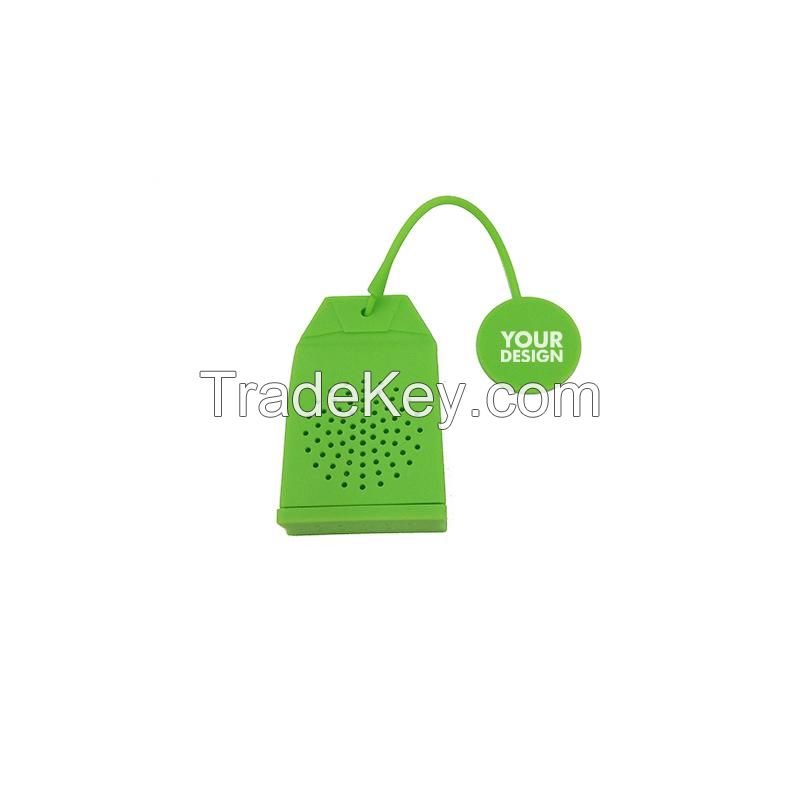 Reusable Silicone Tea Bags With Long Rope