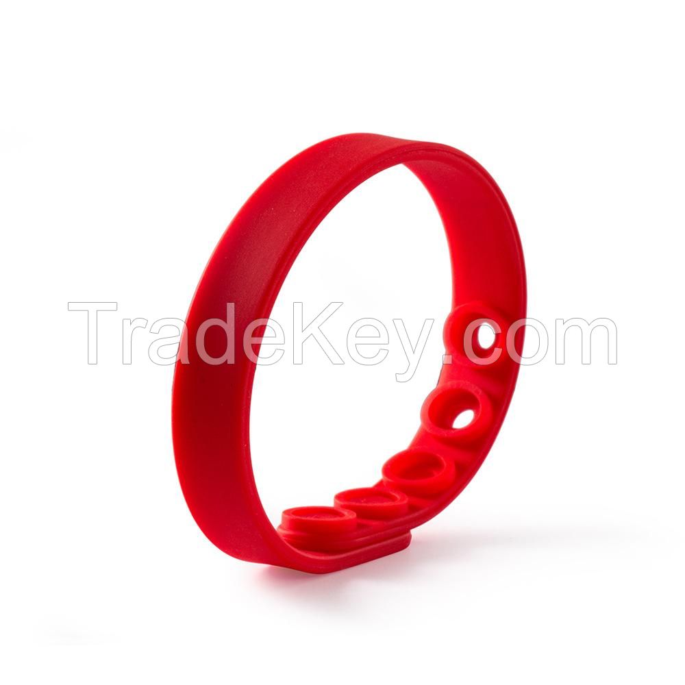 Custom Adjustable Silicone Wristband