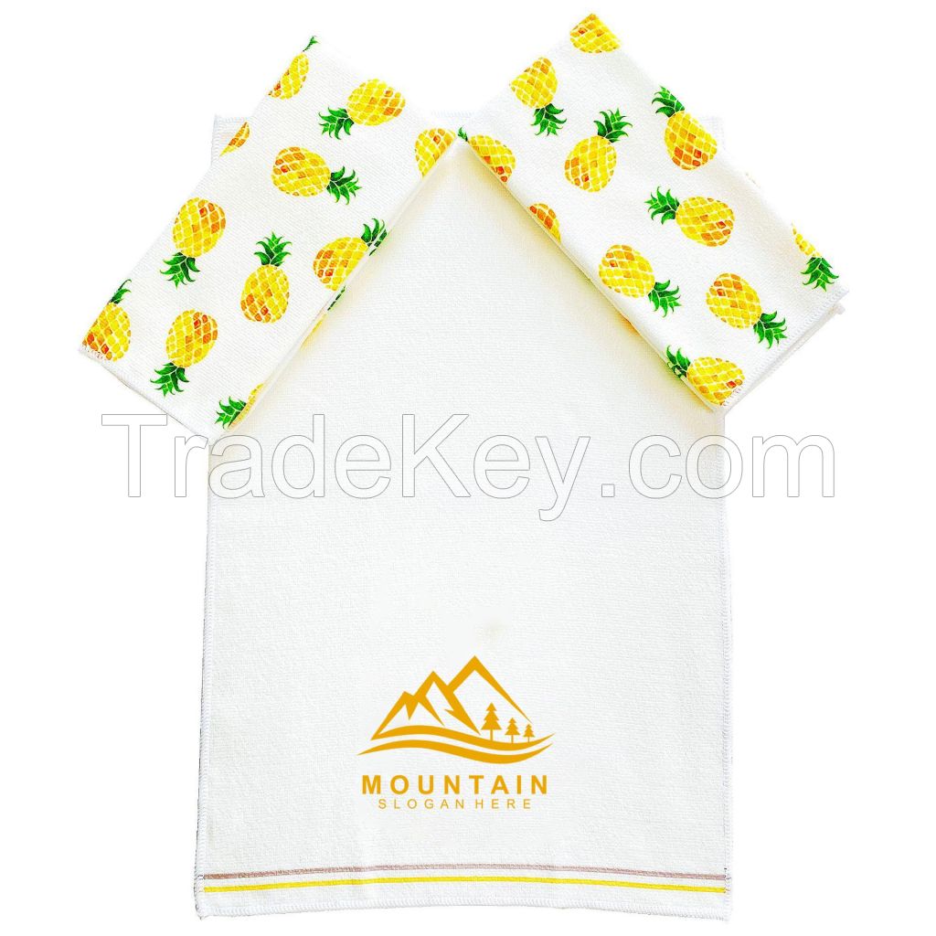 Microfiber Printed Dish Towel