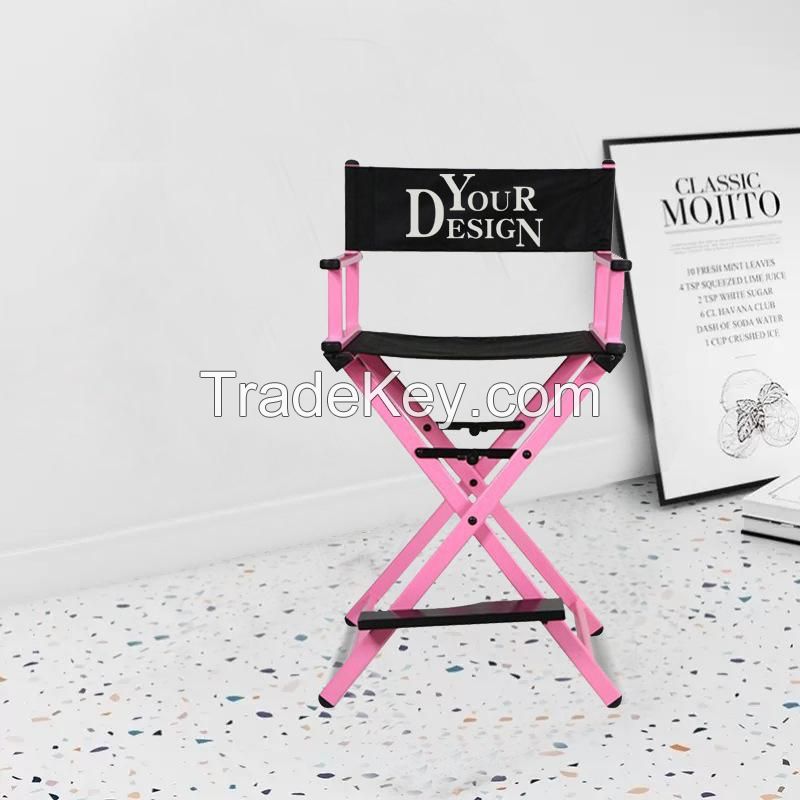 Foldable Makeup Director Chair