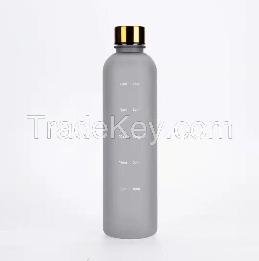 32 oz. Water Bottle With Time Marker