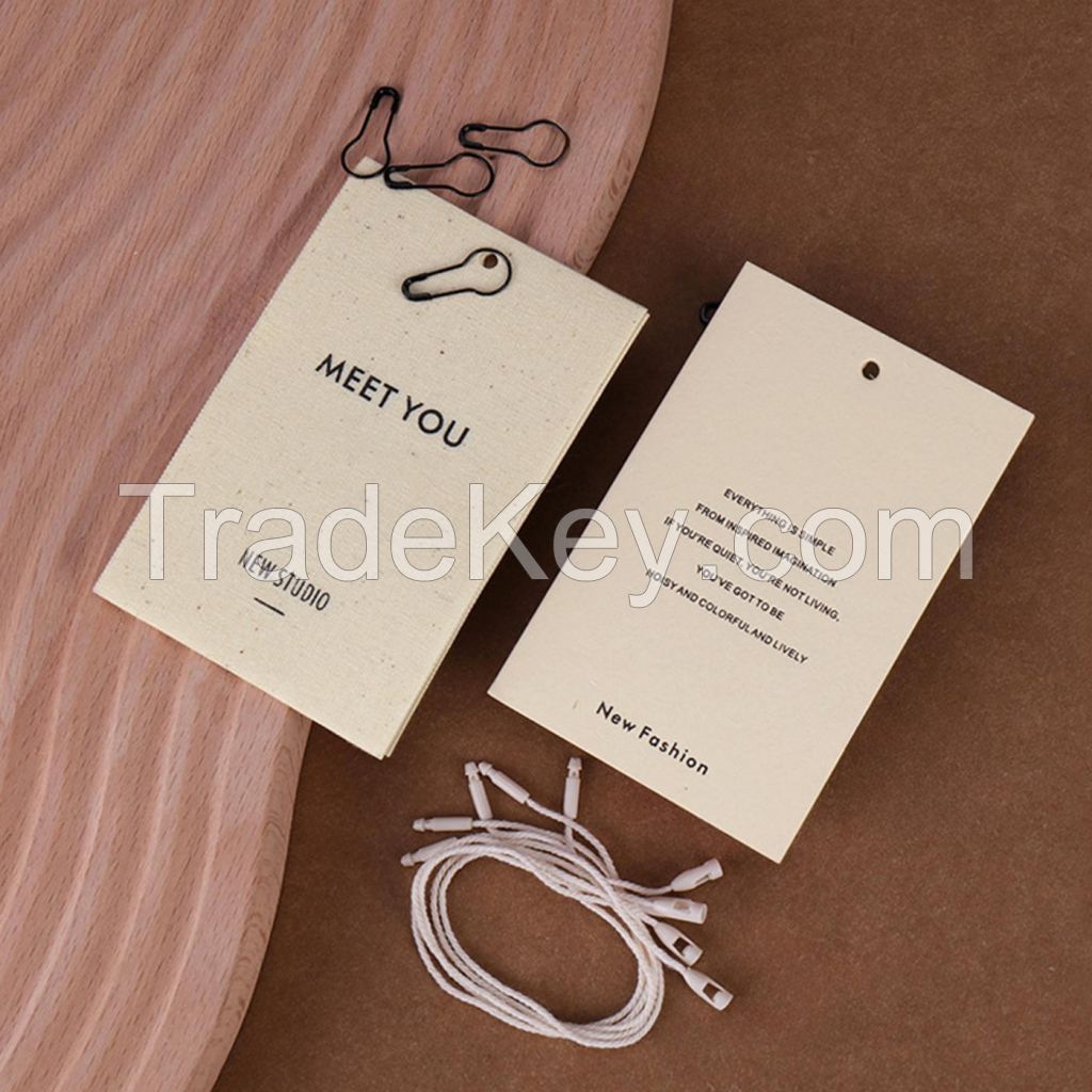 Custom Cotton Clothing Hang Tag