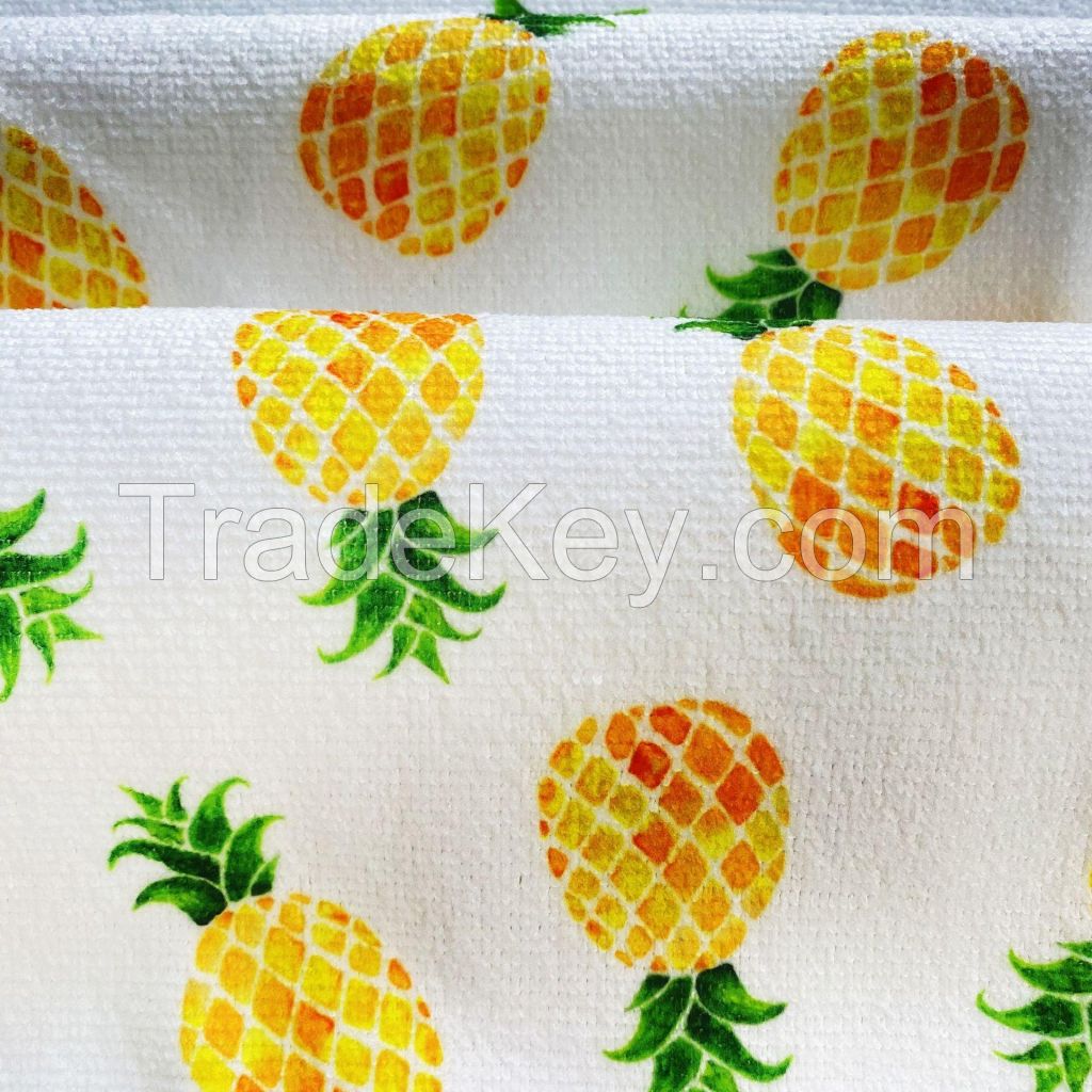 Microfiber Printed Dish Towel