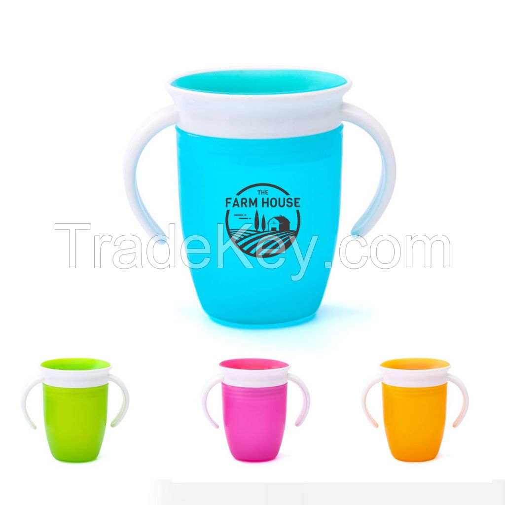 240ML Silicone 360 Leakproof Baby Drinking Cup