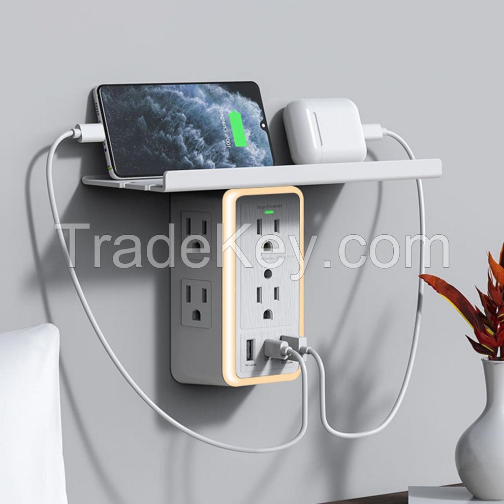 Surge Protector With Night Light