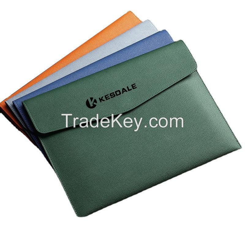 PU Leather A4 Document File Folder