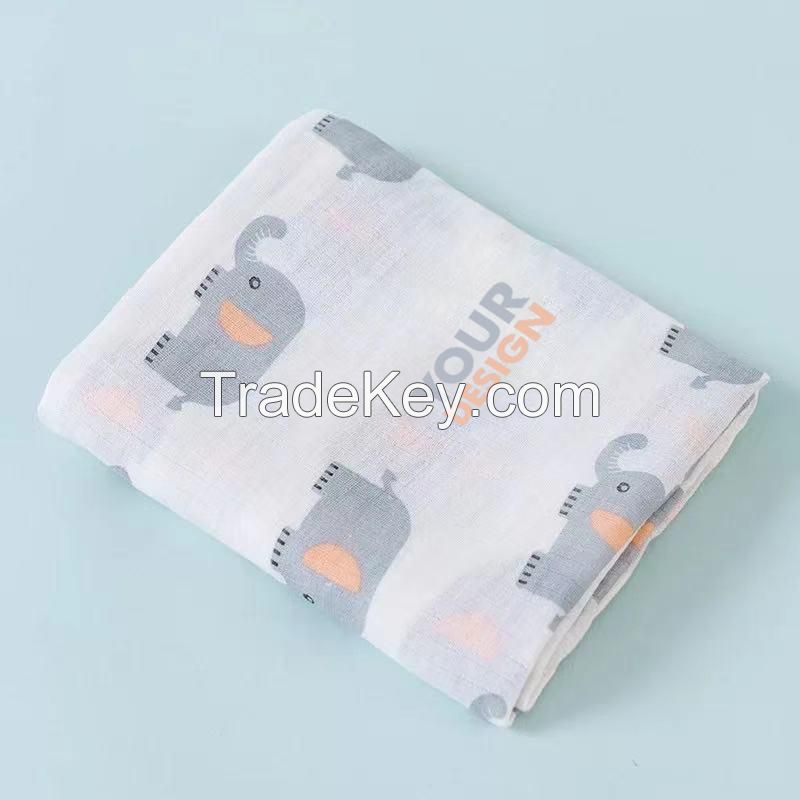 Baby Muslin Swaddling Cloth