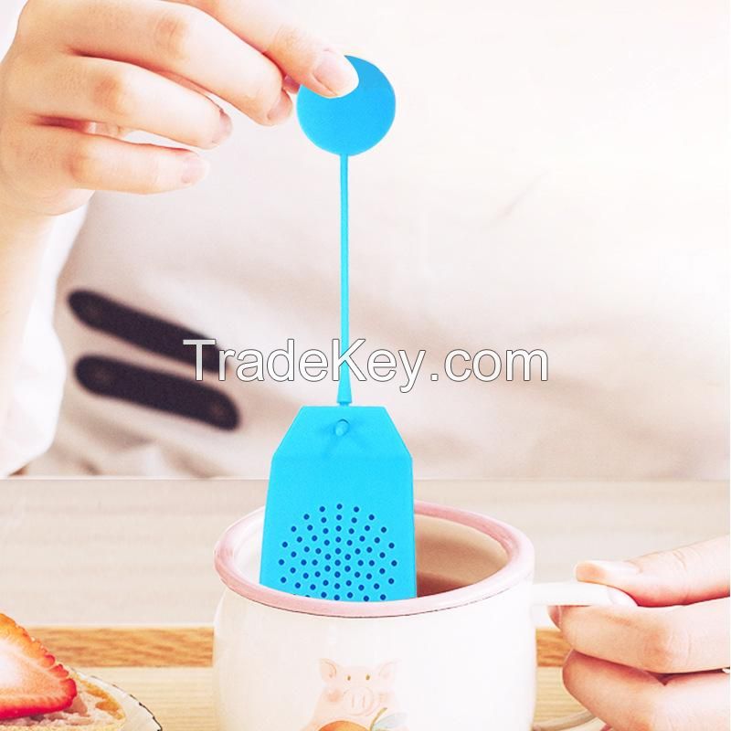 Reusable Silicone Tea Bags With Long Rope