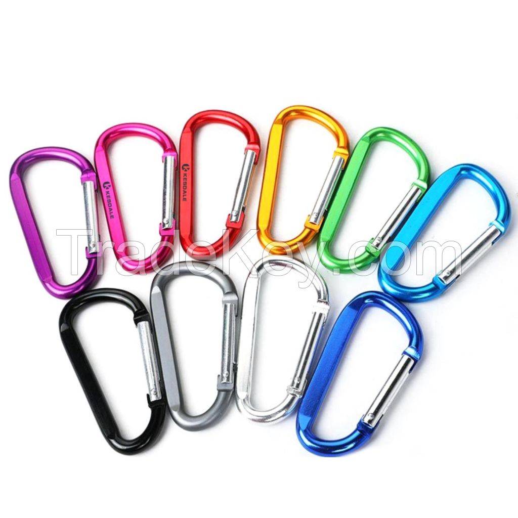 Custom D-shaped Metal Carabiner