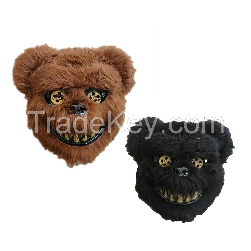 Halloween Plush Head Mask