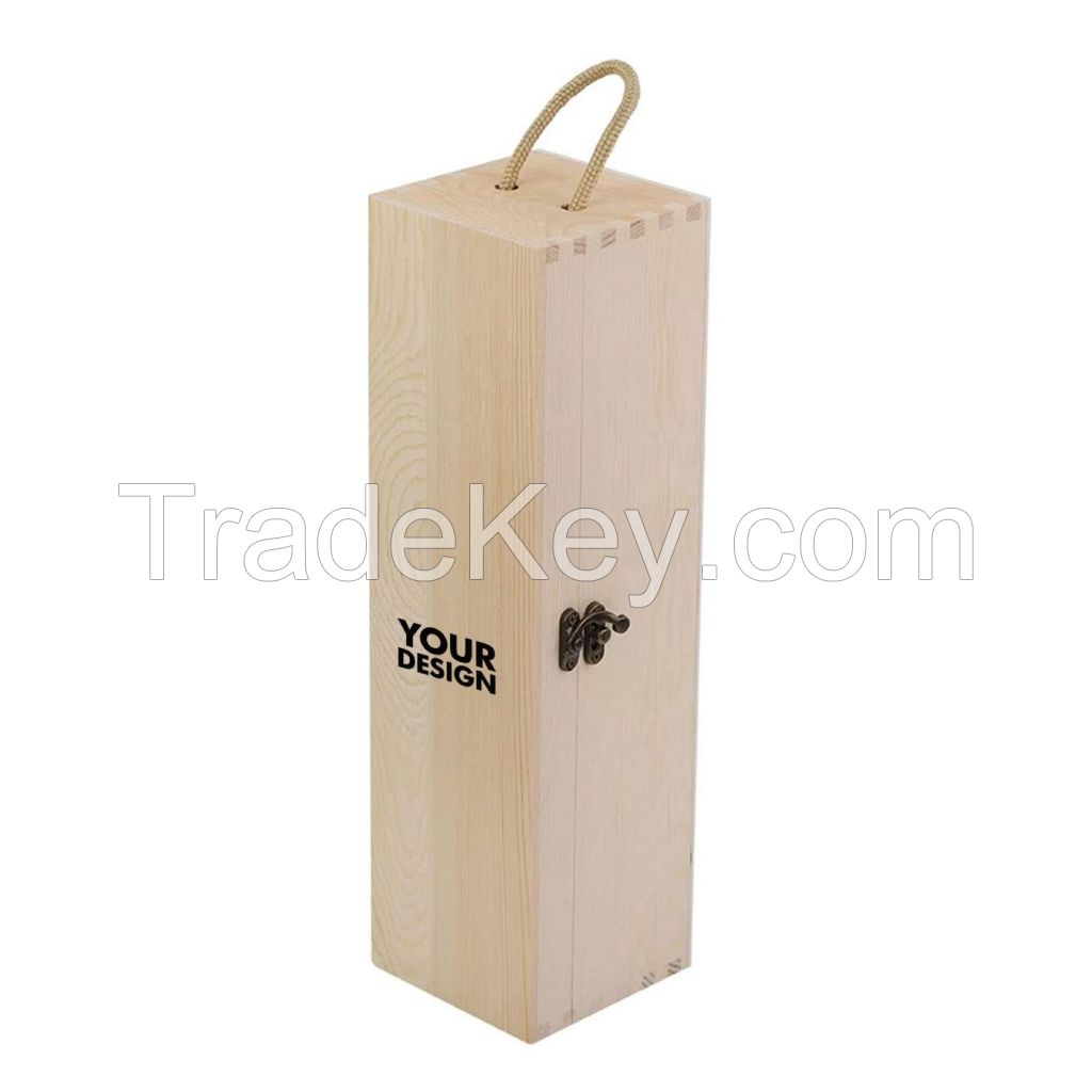 Custom Wooden Wine Box