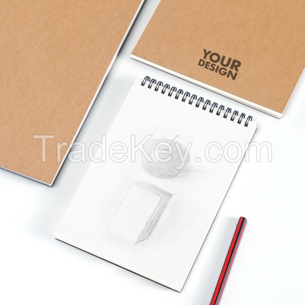 A4 Top Spiral Bound Sketch Book