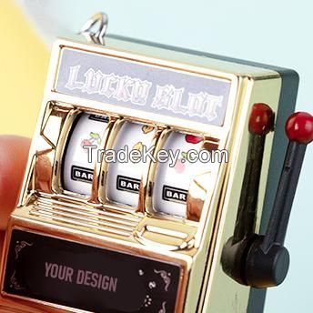 Mini Slot Machine With Keyring