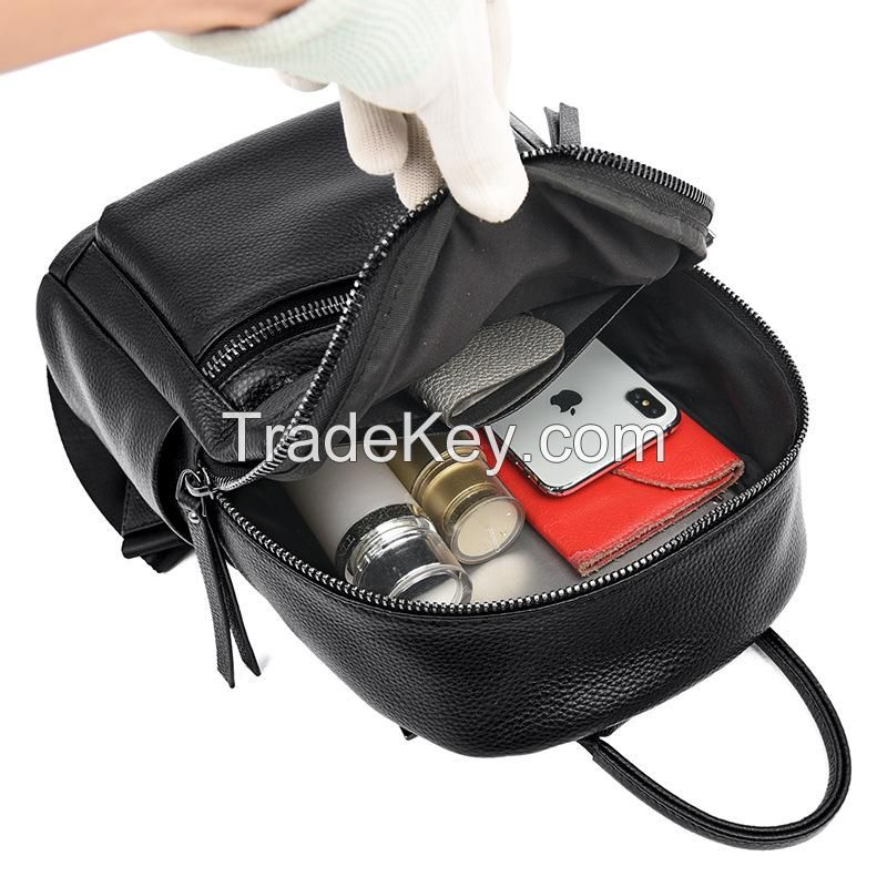 Genuine Leather Backpack
