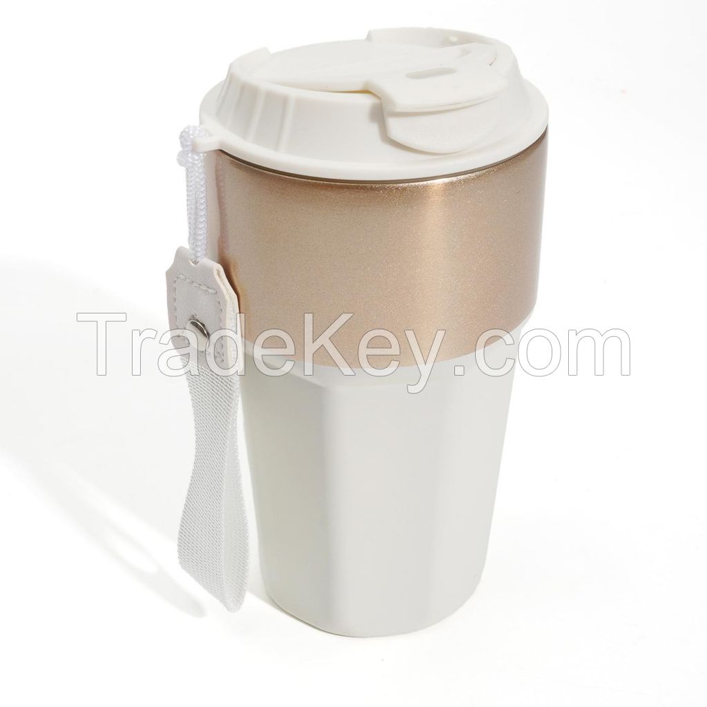 16 oz. Coffee Cup With Strap